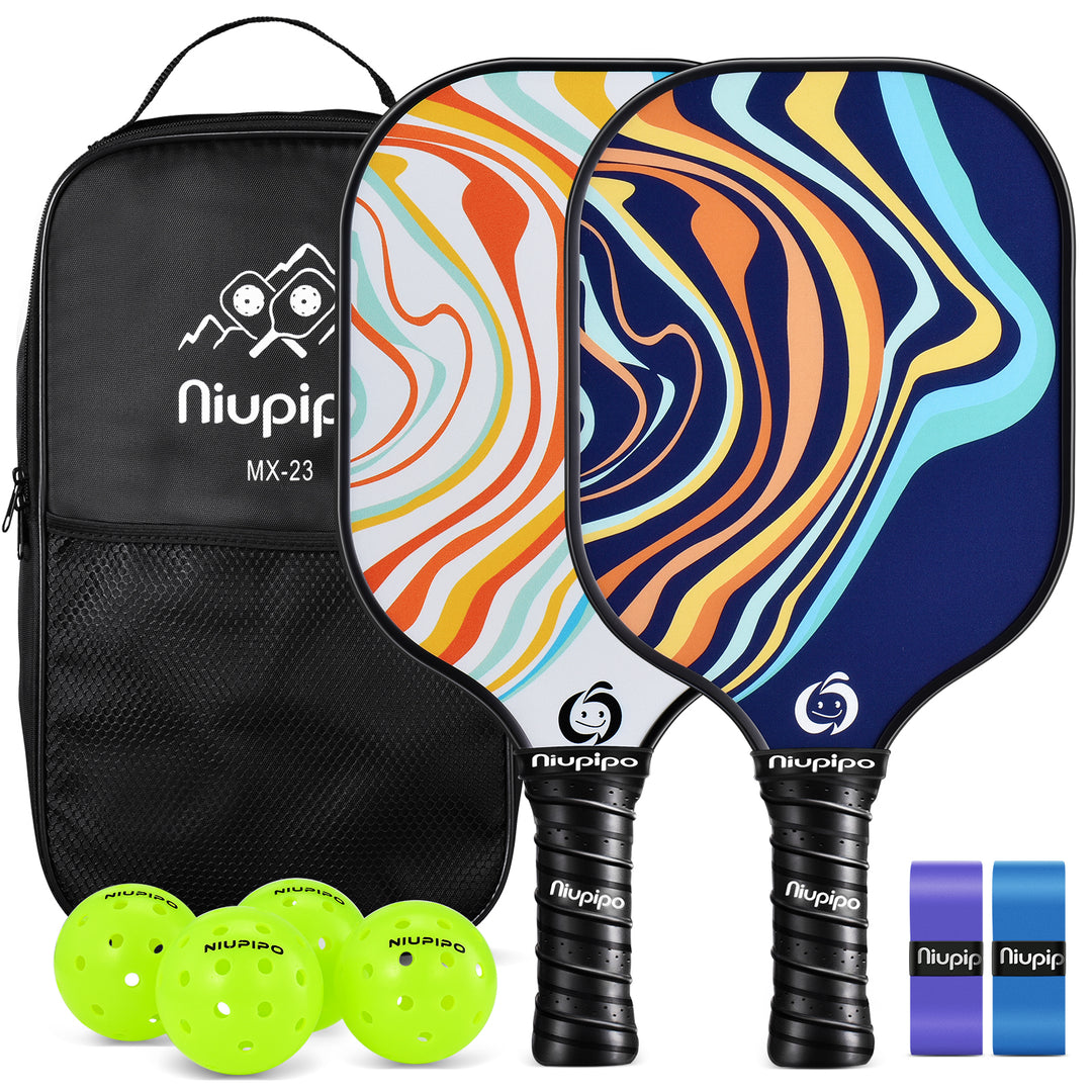 Niupipo | Parent-kids Pickleball Paddles Set of 4 - MX23