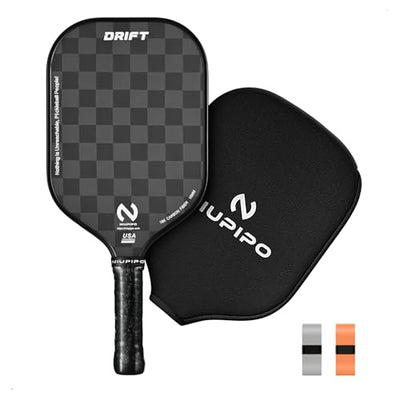 niupipo 18K Carbon Fiber Pickleball Paddle USAPA Approved Drift