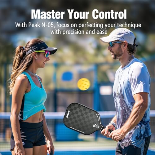 niupipo 18K Carbon Fiber Pickleball Paddle USAPA Approved Drift