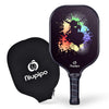 niupipo Pickleball Paddle, USAPA Approved Graphite Pickleball Paddle, Cushion Grip, Paddle Cover, Honeycomb Composite Core, Lightweight Pickleball Racket