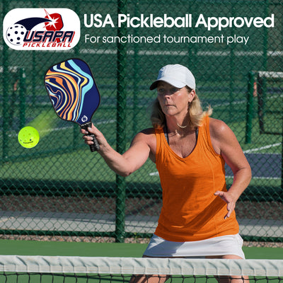 Parent-kids 4 Pickleball Paddles Set