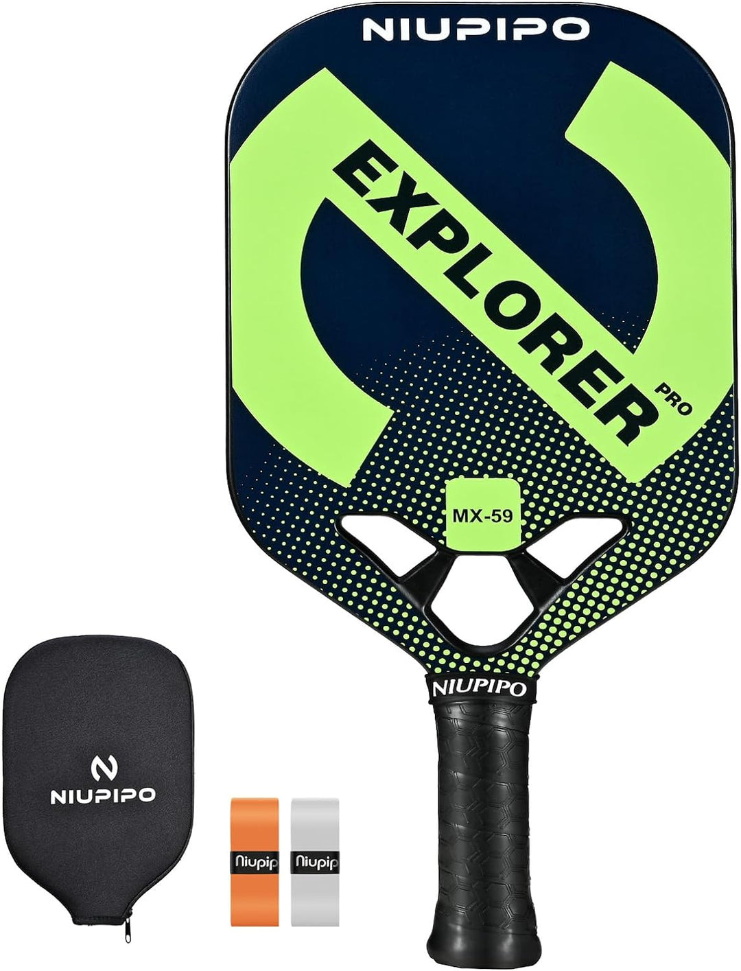 ピックルボール パドル NIUPIPO カーボン エッジレス 20mm 1 ピックルボール パドル NIUPIPO カーボン エッジレス 20mm 1 超