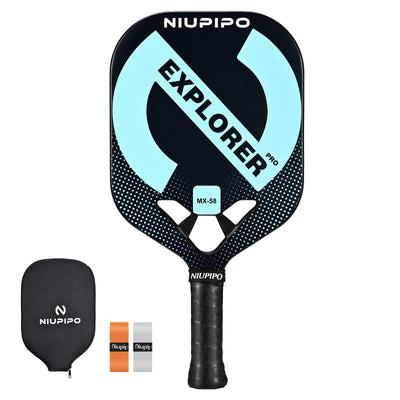 niupipo 2024 Pro Pickleball Paddle - Carbon Fiber Textured Surface Pickleball Paddles