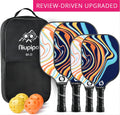 Parent-kids 4 Pickleball Paddles Set