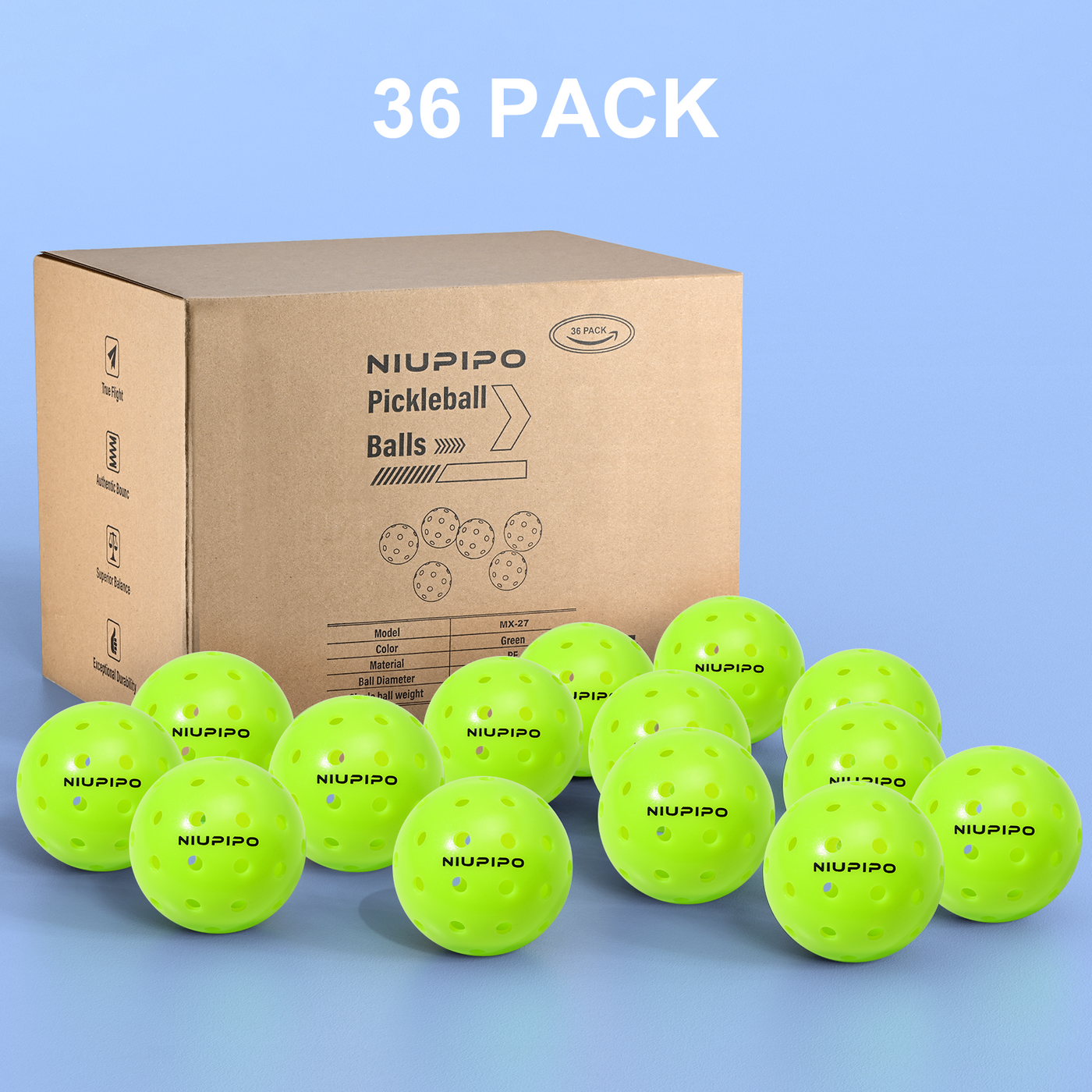 USAPA Approved Outdoor Pickleball Balls  for Tournament Play