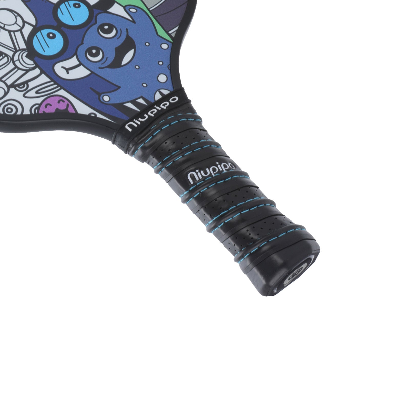 Fiberglass Cartoon Doodle Pickleball Paddles Set of 2 - niupipo