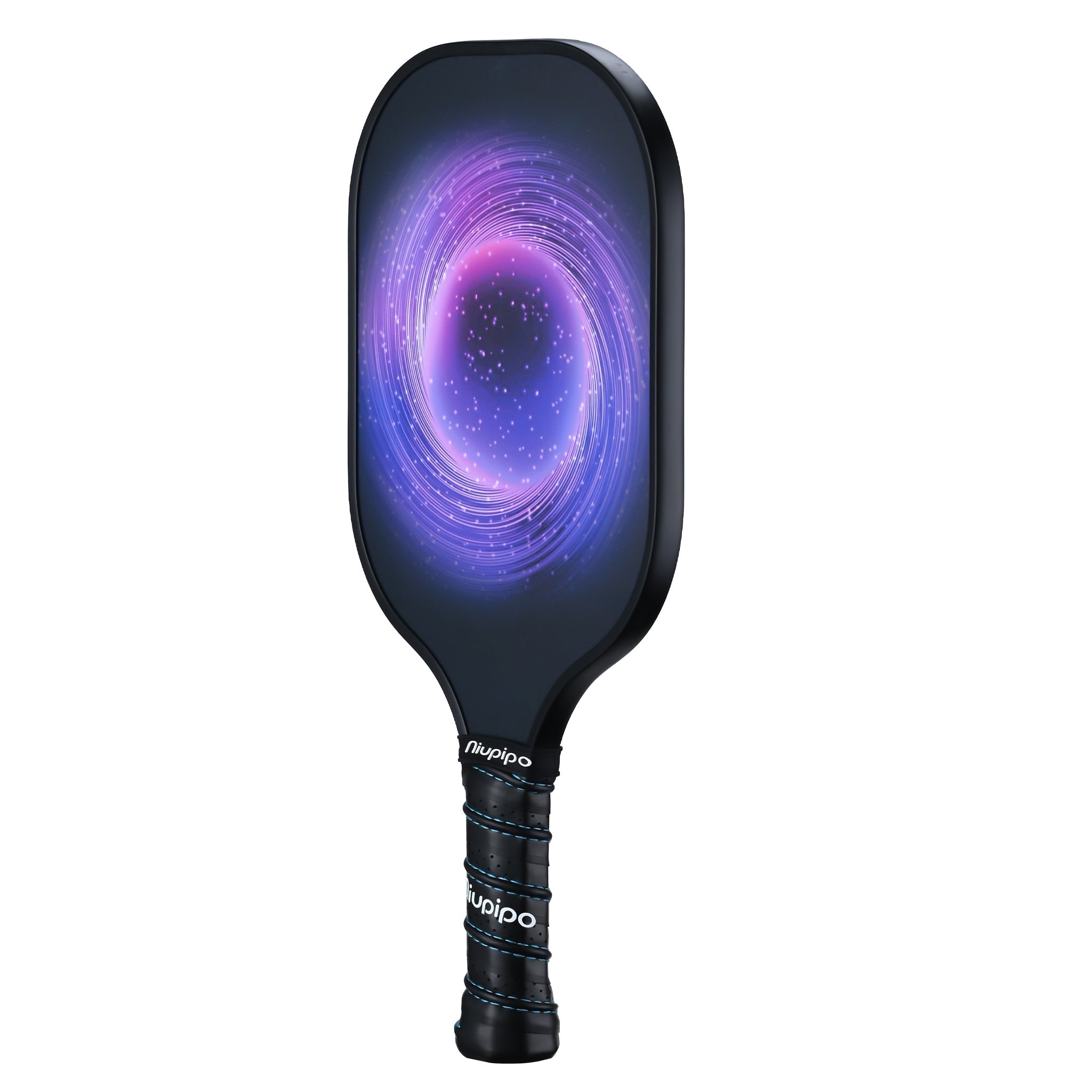 Fiberglass Purple Single Pickleball Paddle with Cover - niupipo