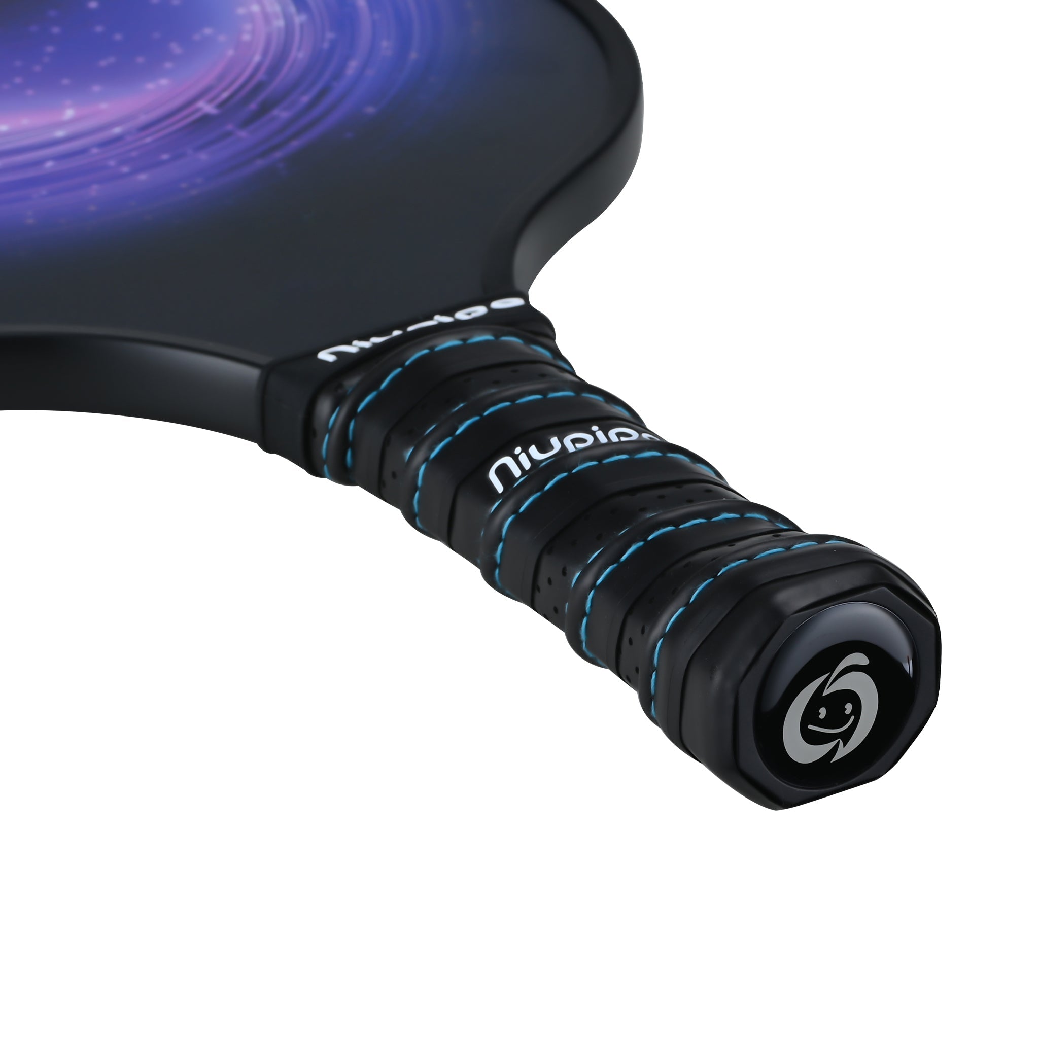 Fiberglass Purple Single Pickleball Paddle with Cover - niupipo