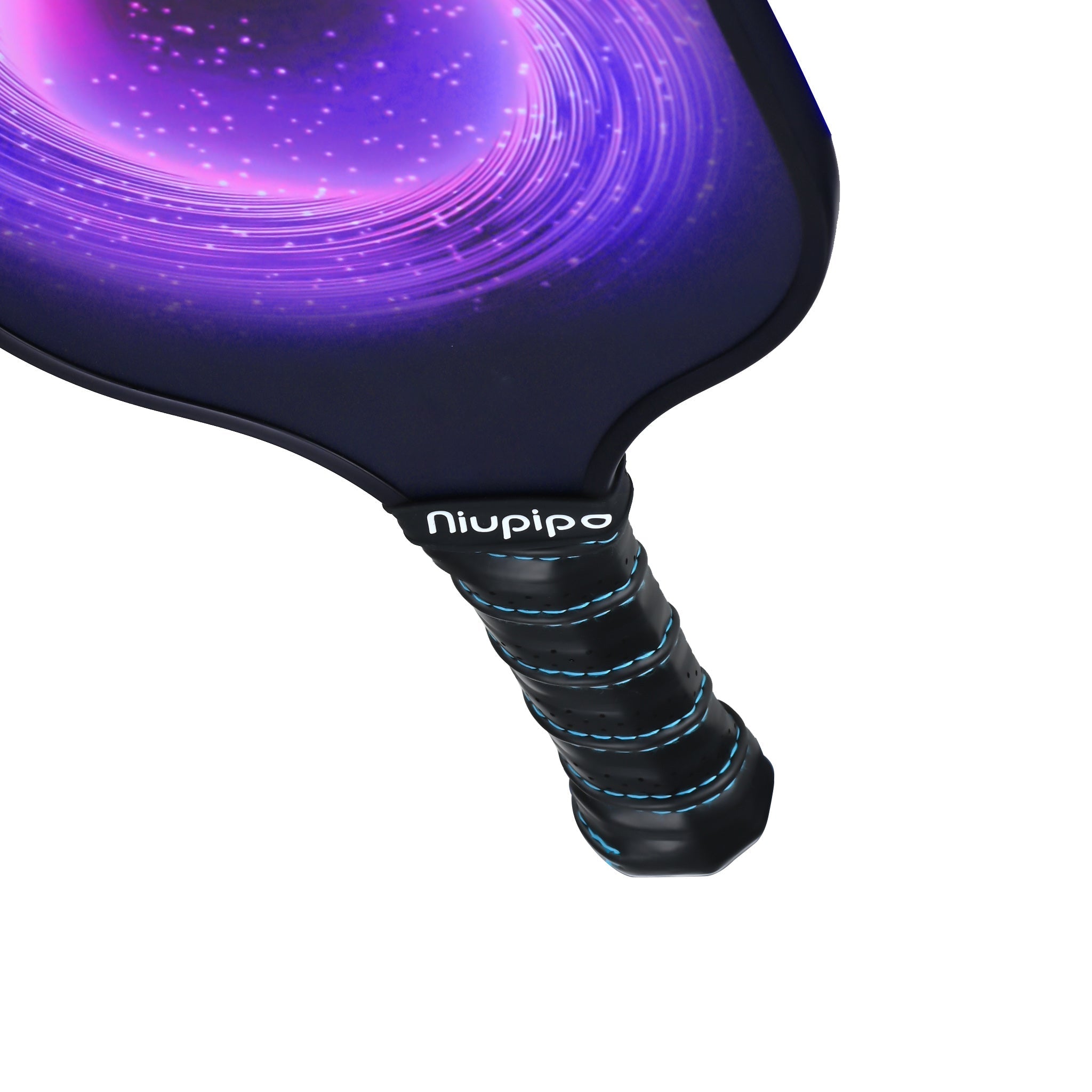 Fiberglass Purple Single Pickleball Paddle with Cover - niupipo