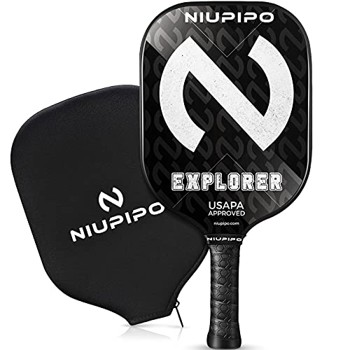 N-01 Explore Fiberglass Pickleball Paddle for Pros - niupipo